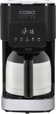 Caso Filterkaffeemaschine Coffee Taste & Style Thermo Edelstahl Schwarz 10 Tas. - Bild 1 von 4