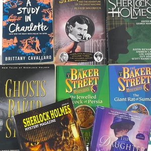 8 Vintage Trade Taschenbücher SHERLOCK HOLMES Pastiche Lot Ghosts Baker Street - Bild 1 von 8