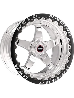 Weld Racing RT-S S71 15 x 8in Wheel w/ Black Single 5 x 4.75in (71LP-508A45F) - image 1 of 4