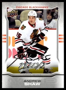 2014-15 Upper Deck MVP Silver Script Andrew Shaw Chicago Blackhawks #136 - Picture 1 of 2