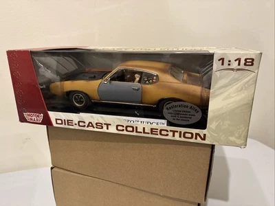 1/18 1969 Pontiac GTO “the Judge” Motor Max Restoration Alley Project Car - Image 1 of 2