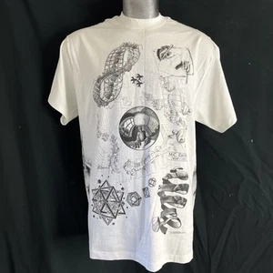 Camisa Artística ANDAZIA 1990s MC Escher Para Hombre XL Hecha en EE. UU. Puntada Única Nueva de Lote Antiguo - Imagen 1 de 14