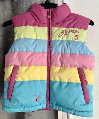 CHALECO SPYDER PARA NIÑAS PEQUEÑAS ESQUÍ/NIEVE. Talla 6 Foto 1 de 2