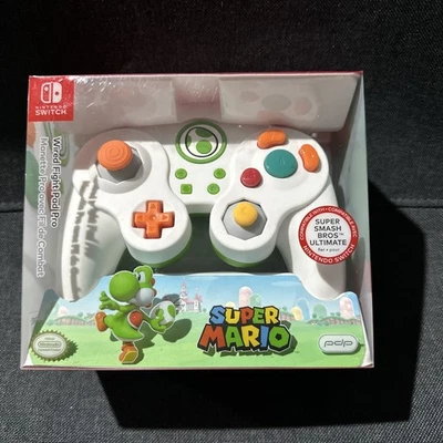 Nintendo Switch Official Yoshi Special Edition Retro PDP Wired Controller New - Image 1 of 4