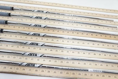 True Temper Dyn Gold Amt Black S300 33.75"-36.75" 7p Iron Shaft Set Pulls .355 - Image 1 of 4