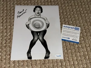 CAROL BURNETT SIGNIERT LEGENDÄRE KOMIKERIN SCHAUSPIELERIN 8x10 FOTO - ACOA COA - Bild 1 von 1