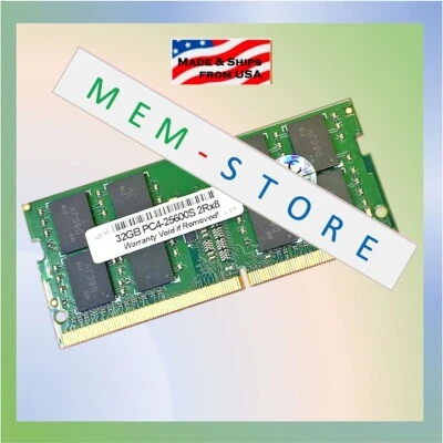 32GB DDR4 3200MHz SODIMM Memory for Fujitsu CELSIUS H5511, ESPRIMO G6012, G9012 - Image 1 of 4