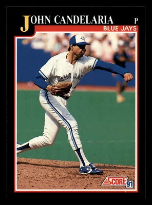 1991 Score John Candelaria  Toronto Blue Jays #791 Centered Mint - Image 1 of 2