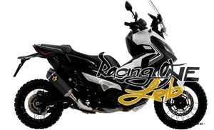 TERMINALE DI SCARICO ARROW RACE-TECH ALLU DARK CORTO HONDA X-ADV 750 XADV 17-24 - Picture 1 of 4