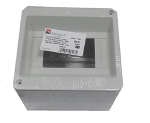 CENTRALINO ESTERNO PARETE 4 - 6 MODULI DIN QUADRO ELETTRICO IP40 CALOTTA din - Foto 1 di 1