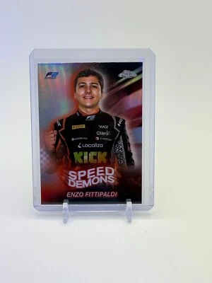 2024 Topps Chrome Formula 1 - Speed Demons Enzo Fittipaldi #SD-23 - Image 1 of 2