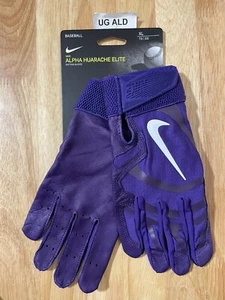 Guantes de bateo Nike Alpha Huarache Elite púrpura de béisbol talla adulto XL CV0696-552 - Imagen 1 de 3