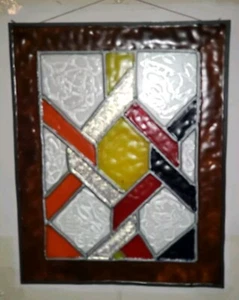 Hand Painted Stain Glass - Picture 1 of 3
