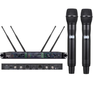 AD4D-II Digital Wireless Microphone DJ Karaoke System KSM9 Metal Handheld 200 Ch - Picture 1 of 5
