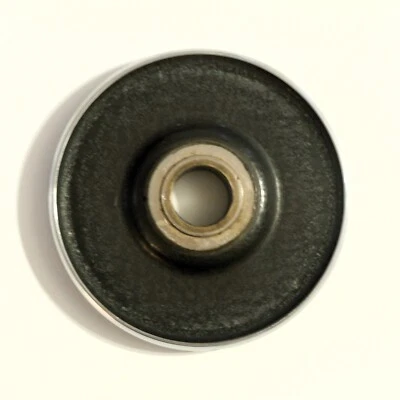 Rueda de aguja manual giratoria 77 blanca vintage Foto 1 de 4