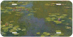 Le Bassin Aux Nymphéas - Monet 1533 Novedad Coche Matrícula - Imagen 1 de 3