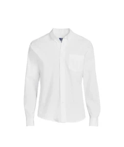 GEORGE MEN'S LONG SLEEVE POPLIN ELEGANT SHIRT, SIZE L 42-44 NEW DRESS SHIRT - Picture 1 of 4