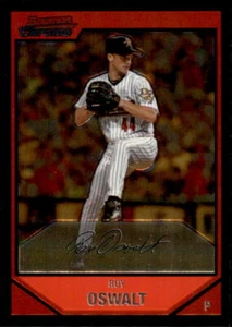 2007 Bowman Chrome #55 Roy Oswalt Houston Astros - Picture 1 of 2