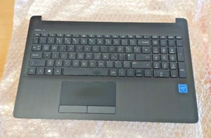 ORIGINAL HP PAVILION 15-DA0075NA HANDAUFLAGE UK TASTATUR TRACKPAD TOUCHPAD MONTAGE - Bild 1 von 3
