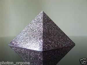 Orgone Lucid Dreaming Astral Projection Travel 12x9cm Pyramid Tourmaline Agate - Picture 1 of 4