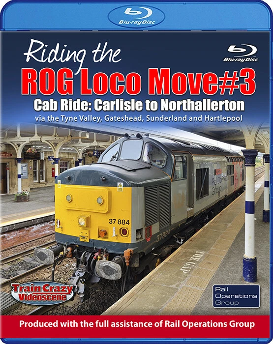 Riding the ROG Loco Move #3 - Cab Ride: Carlisle to Northallerton *Blu-ray - Image 1 of 1