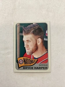 2014 Topps Heritage - #400 Bryce Harper Washington Nationals Phillies ⚾️♨️G - Picture 1 of 4