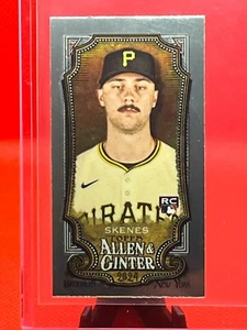 2024 Topps Allen & Ginter #282 Paul Skenes - Pirates RC MINI CHROME raro - Foto 1 di 2