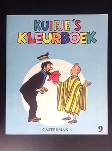 Album Cahier à colorier  Kuifje's Kleurboek Tintin N° 9 1969 ETAT NEUF  - Picture 1 of 2