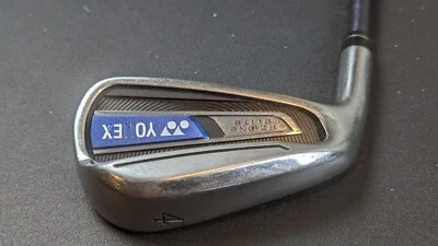 Yonex Ezone Elite Single 4 Iron Golf Club Left Hand Graphite S Shaft Stock Grip - Image 1 of 4