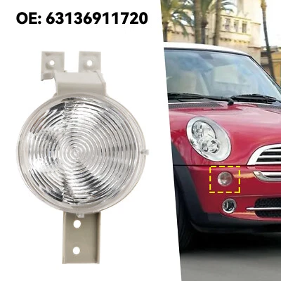 Front Right Indicator Light Flasher Clear Lens 63136911720 for Mini Cooper ZA - Image 1 of 4