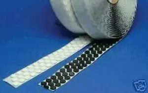 300 PRODOT CD DVD SCHAUMSTOFF HUB MIT KLEBENDER RÜCKSEITE - BL300 WEISS - Bild 1 von 1