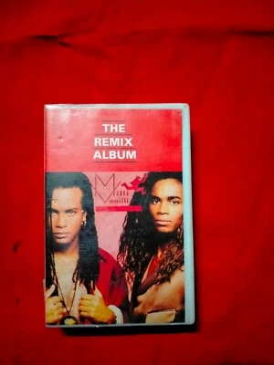 Milli Vanilli The Remix Album RARE Cassette tape INDIA indian Clamshell 1992 - Image 1 of 4