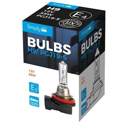 H9 Headlight Bulb Replacement Simply Cars Vans Vehicles Front Fog Lamp - Image 1 of 3