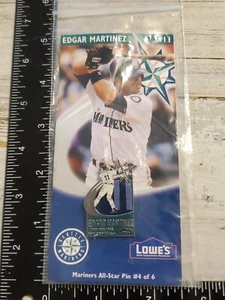 EDGAR MARTINEZ Trikot SEATTLE MARINERS BASEBALL FAME OFFIZIELLE ANSTECKNADEL Xx - Bild 1 von 3
