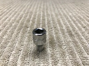 SNAP-ON TOOLS 1/4" DR 6 PT 3/16" CHROME SHALLOW SOCKET TM6 USA Ships Free!! - Picture 1 of 5