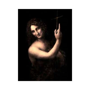 Leonardo da Vinci, St. John the Baptist, 1516, Pearl Photo Paper, 30" x 40" - Picture 1 of 10