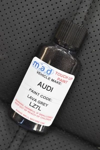 Audi Lava Grey Gray LZ7L Pearl Effect Metallic Touch Up Kit Repair Paint Chip - Picture 1 of 1