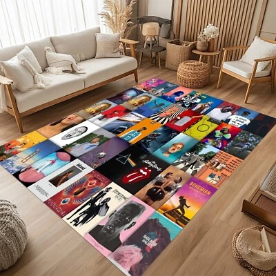 Alfombra de música mixta, alfombra de música, alfombra para póster de música, alfombra para sala de música, alfombra para cantante, Foto 1 de 4