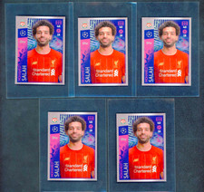 2019-20 Topps UEFA Champions League Sticker Lot of 5 #286 Mohamed Salah