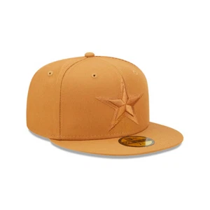Dallas Cowboys New Era Light Brown Color Pack 59FIFTY Fitted Hat - Picture 1 of 5