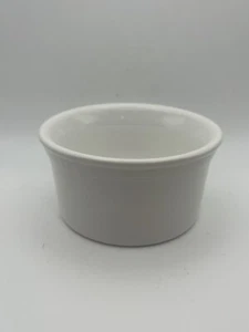 Homer Laughlin Fiesta White Ramekin Soufflé Fiestaware - Bild 1 von 5
