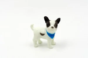 Dollhouse Miniature Fairy Garden Dog / Puppy - Boston Terrier 3cm H - Picture 1 of 3