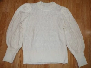 Suéter Pullover EXPRESS Damas Crema Manga Larga - Talla XL - Imagen 1 de 10