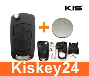 2 Botones Llave Plegable para OPEL CORSA D ANTARA ZAFIRA B ASTRA H TIGRA Batería - Imagen 1 de 3