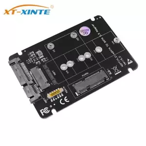 Convertisseur de carte adaptateur 2 en 1 M.2 pour clé NGFF B & mSATA SSD vers SATA3 SATA III - Photo 1/5