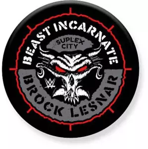 WWE - Brock Lesnar - Button Badge- Pinback Style - 1.25 Inch Size - Licensed New - Picture 1 of 1