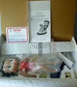 Danbury Mint Betty Boop "Bathing Beauty" Porzellan Sammler Puppe Figur Box - Bild 1 von 16