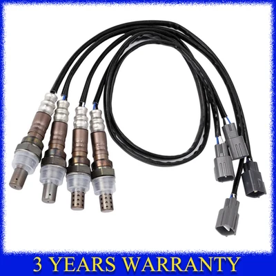 4PCS Oxygen O2 Sensor For 2001 2002 2003 Toyota RAV4 2.0L Upstream &Downstream - Image 1 of 4