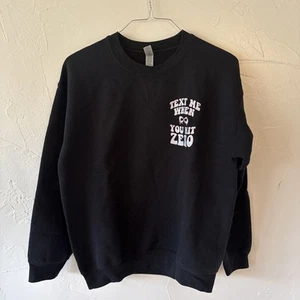 Sudadera Nfinity Cheerleading Cheer cuello redondo mediana envíame un mensaje de texto cuando llegues a cero - Imagen 1 de 5