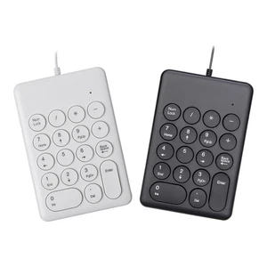 Mini Wired USB Numeric Keypad 18 Keys Anti-Rutsch Langlebig Bequem Stilvoll - Bild 1 von 10